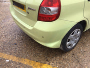HONDA JAZZ MK2 REAR BUMPER MATCHA CREME G520M 2002 20087