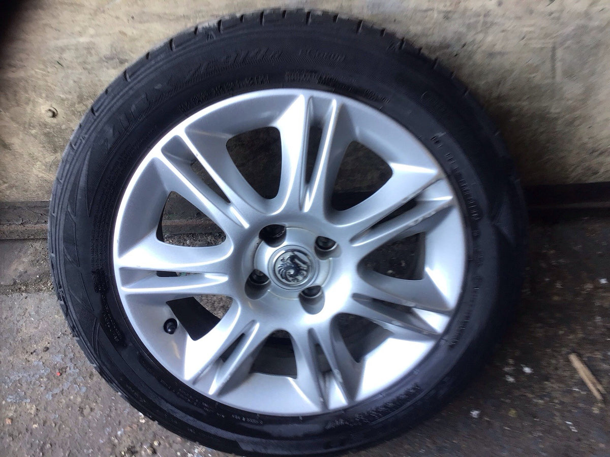 VAUXHALL CORSA D ALLOY WHEEL 16'' AND TYRE 195X55X16 2006 20143