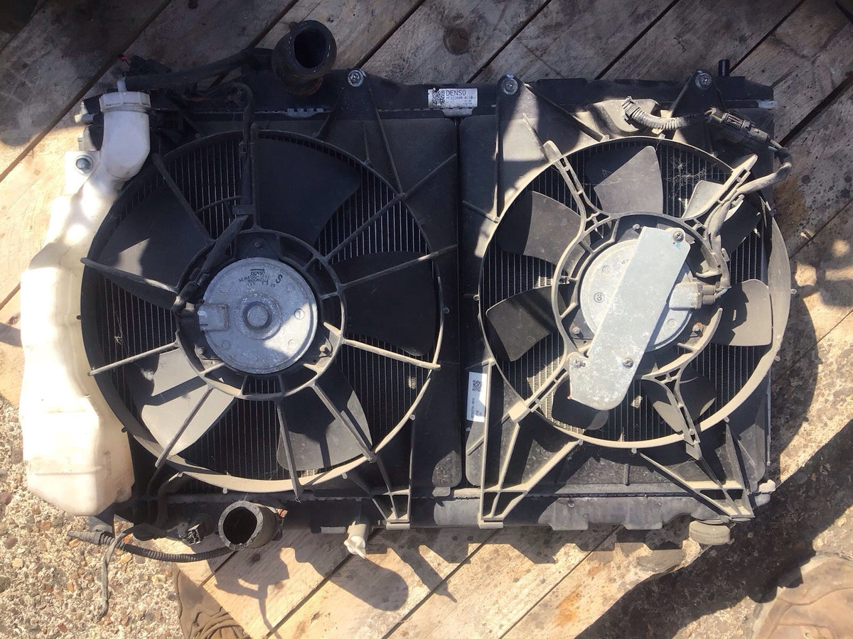 HONDA CIVIC MK9 1.8 PETROL MANUAL RADIATOR FAN COWLING 2012 20172