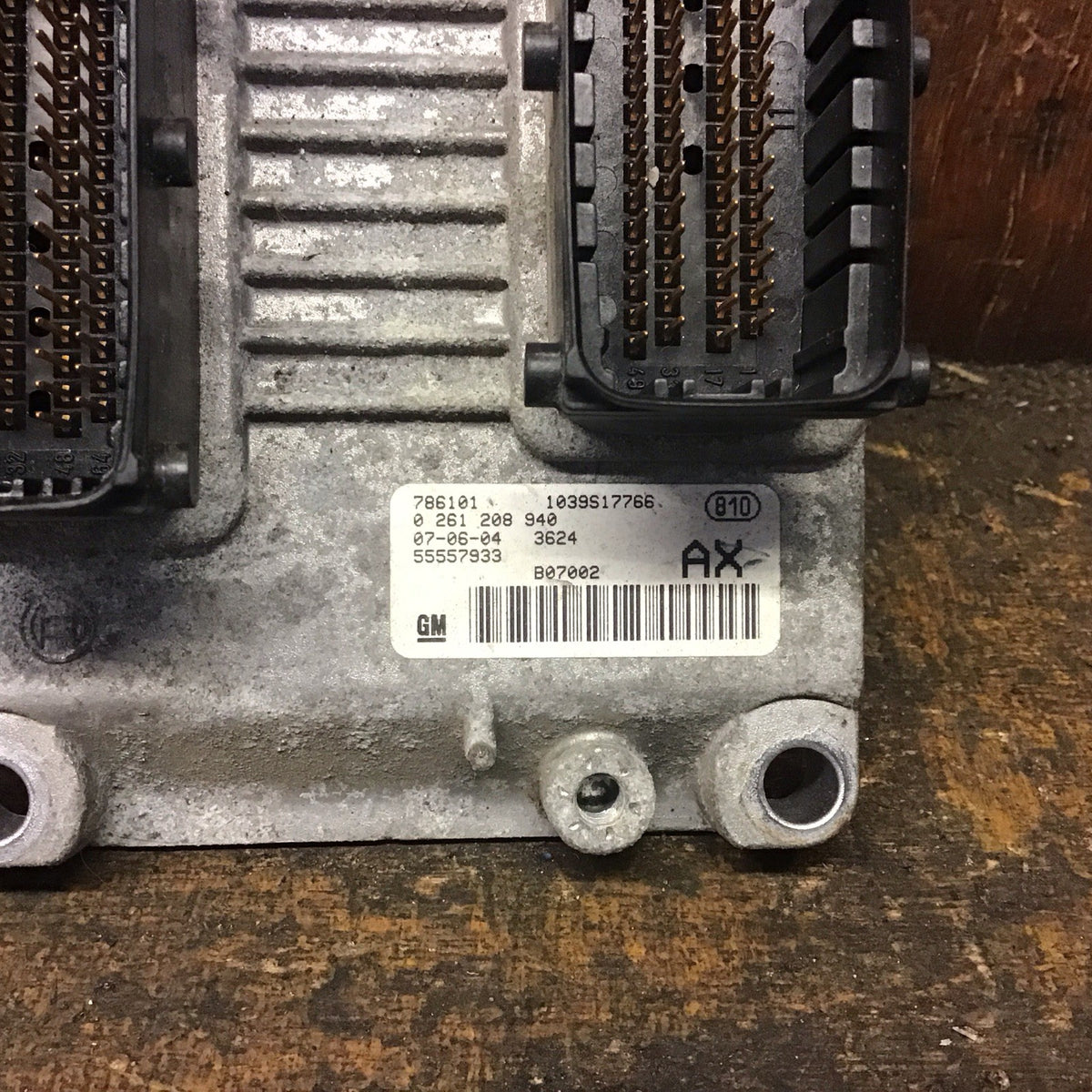 VAUXHALL CORSA D 1.2 ENGINE ECU 55557933 2006 20122