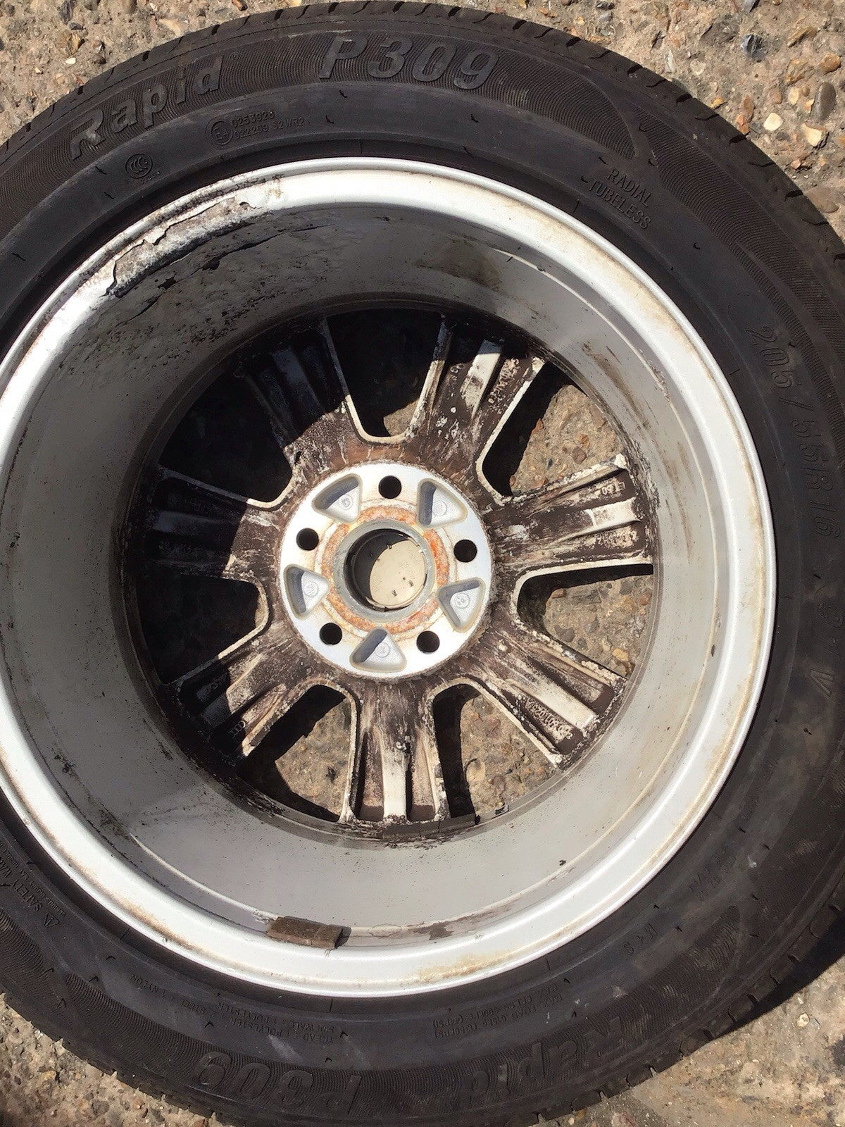 AUDI A3 8P ALLOY WHEEL 16'' TYRE 205X55X16 8P0601025A 2004 20088