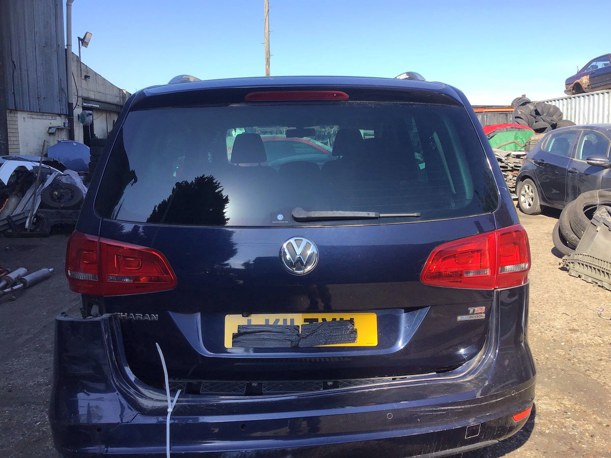 VOLKSWAGEN SHARAN MK2 TAILGATE IN NIGHT BLUE LH5X BARE 2010 20230