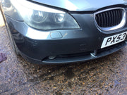 BMW 525 E60 FRONT BUMPER  TITAN GREY METALLIC PAINT CODE 892 2002 20076