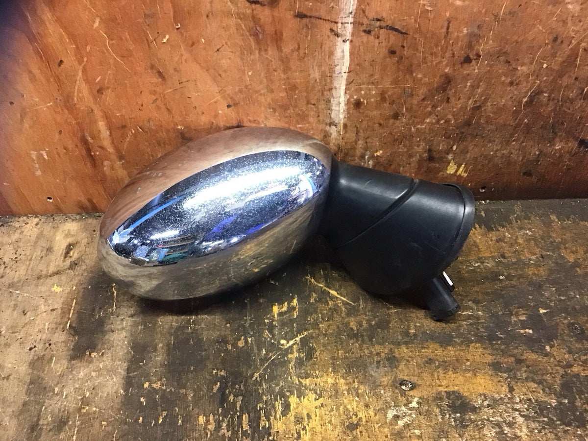 MINI R56  DRIVER'S SIDE O/S DOOR MIRROR IN CHROME 2006 20120