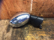 MINI R56  DRIVER'S SIDE O/S DOOR MIRROR IN CHROME 2006 20120