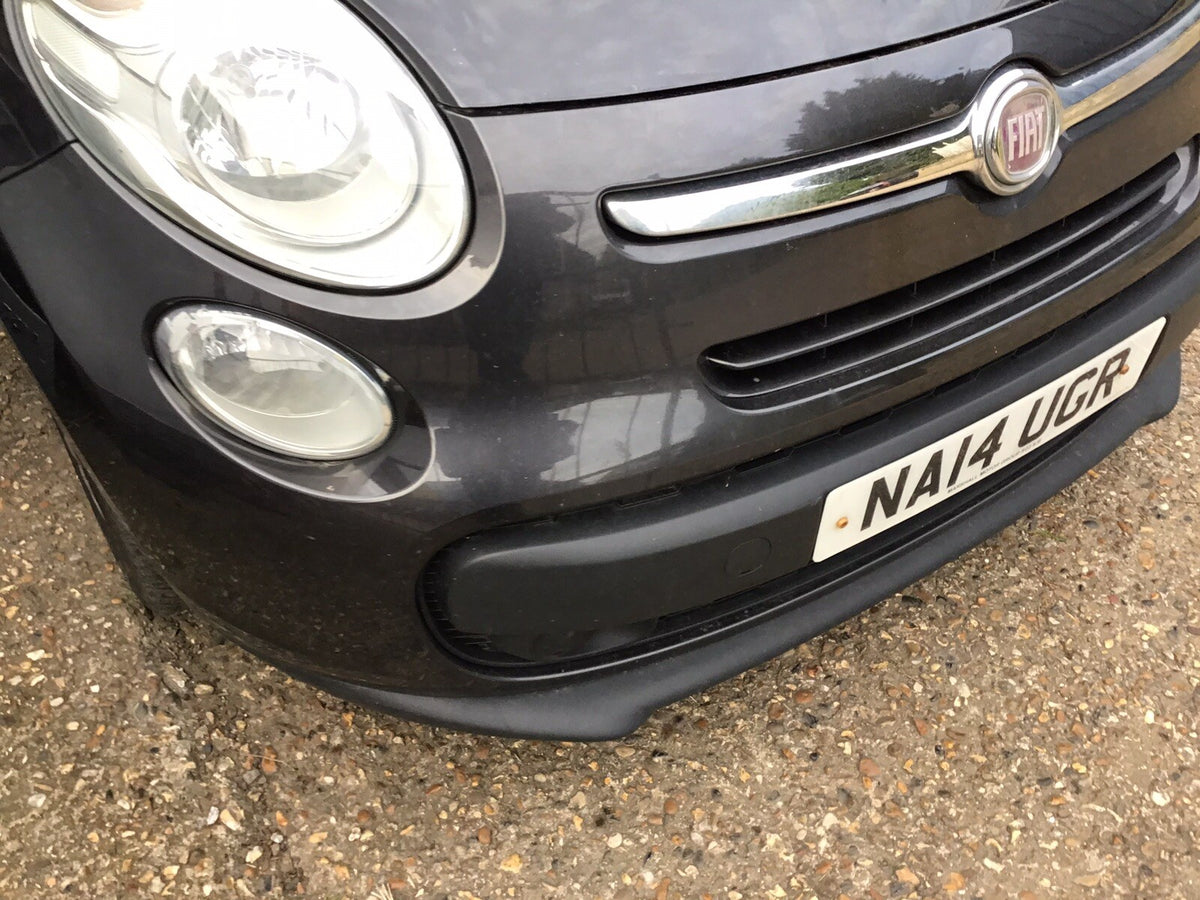 FIAT 500L FRONT BUMPER IN GREY METALLIC PAINT CODE 609/B COMPLETE 2013 20182