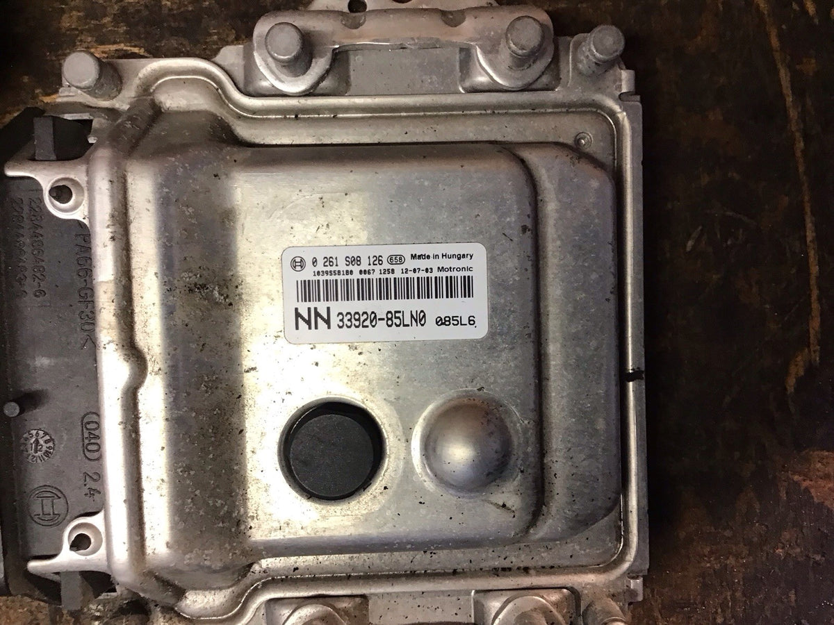 VAUXHALL AGILA 1.0L PETROL MANUAL ECU KIT 33920 85LN0 0261S08126 2010 201414