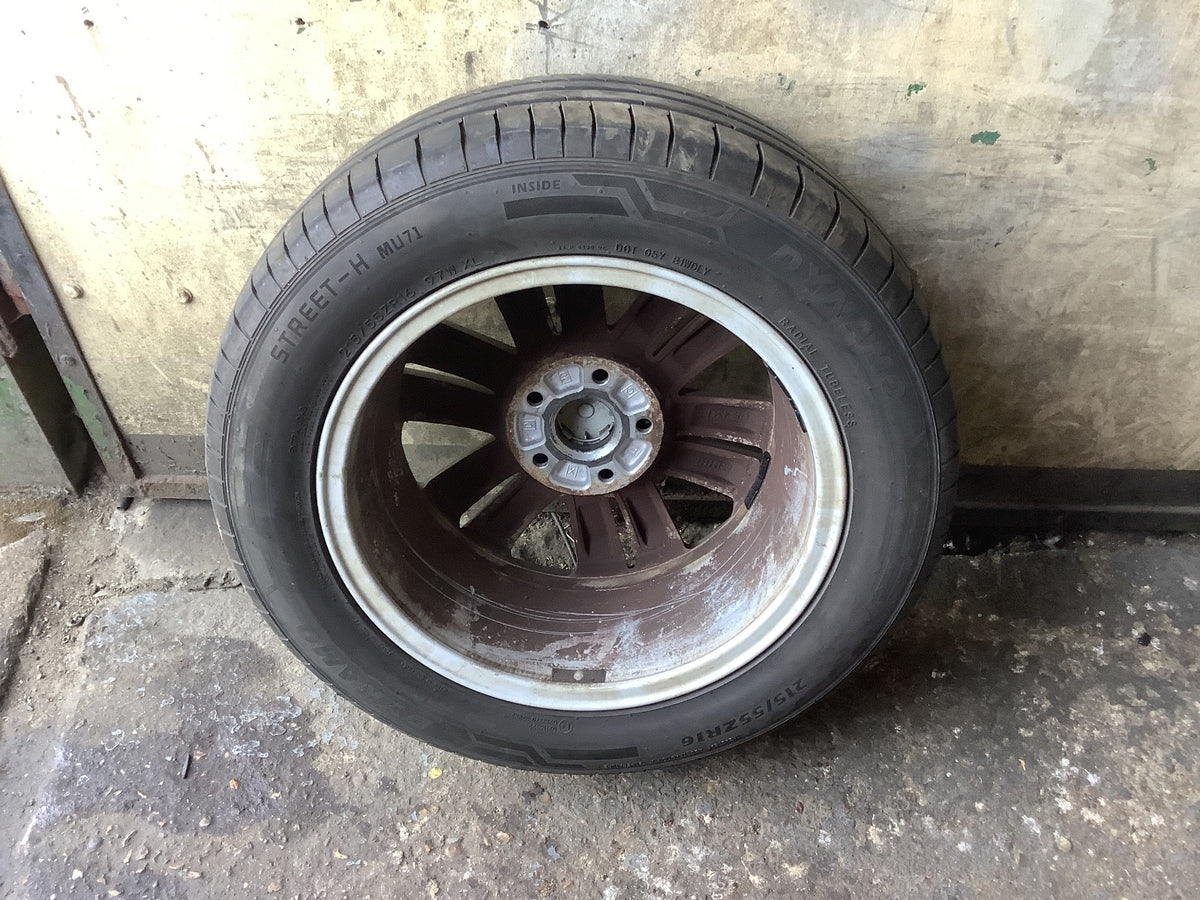 VOLKSWAGEN EOS ALLOY WHEEL 16" 3G0601025AF WITH TYRE 215X55X16 2007 20149