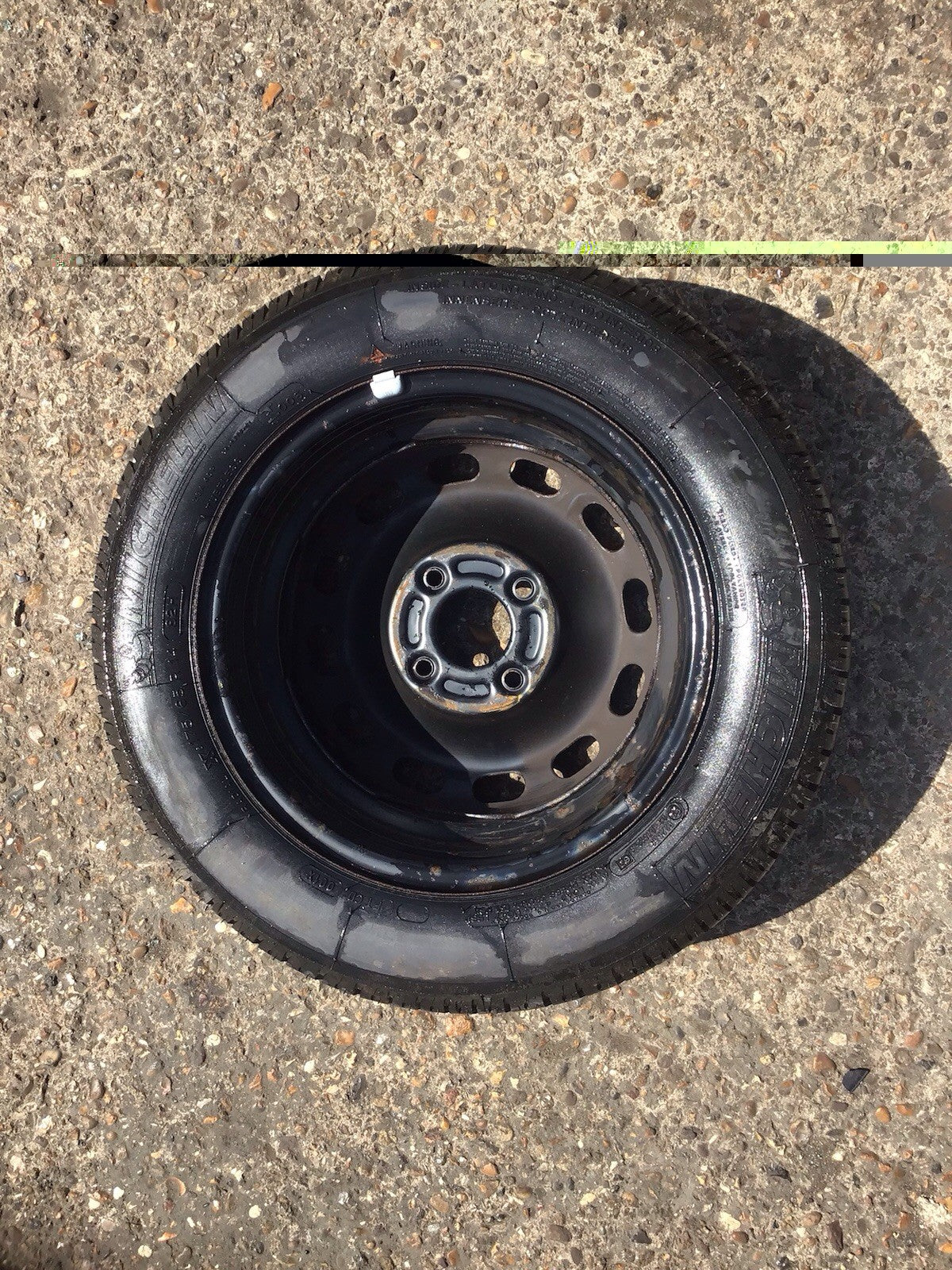 FORD FIESTA MK7 SPARE WHEEL 14'' STEEL RIM TYRE 175X65X14 2009 20178