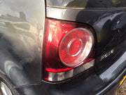 VOLKSWAGEN POLO 9N3 PASSENGER'S SIDE N/S REAR LIGHT REAR LIGHT CLUSTER 2005 20093