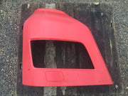 MAN TGX BUMPER CORNER RIGHT HEADLIGHT SURROUND 81.41610 6750 RED 2015 20200