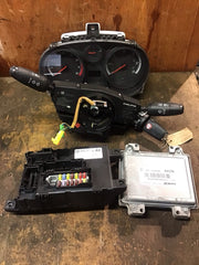 VAUXHALL CORSA D 1.2 PETROL ECU KIT 55580499 AAZN A12XER 2010 20140