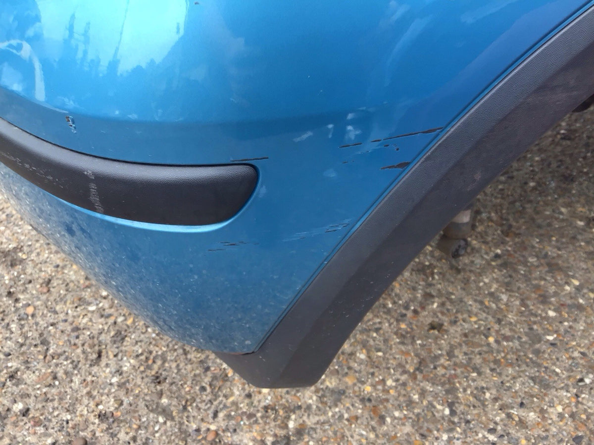 VAUXHALL CORSA C REAR BUMPER LIGHT BLUE METALLIC PAINT CODE Z20N 2001 20068