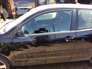 VOLKSWAGEN POLO 9N3 PASSENGERS SIDE N/S FRONT DOOR DIAMOND BLACK LC9Z 2005 20080