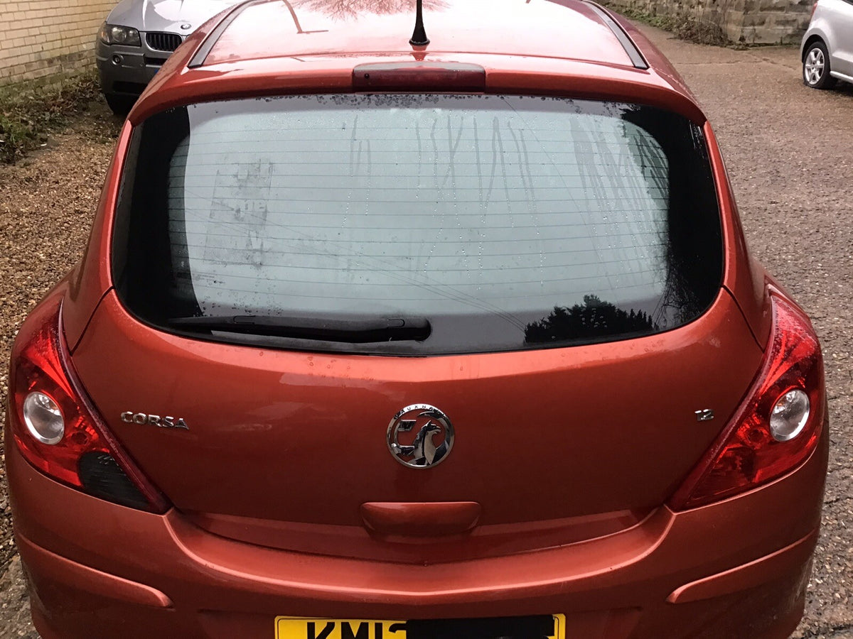 VAUXHALL CORSA D TAILGATE CHILLI ORANGE METALLIC Z50K 3 DOOR MODEL 2006 20142