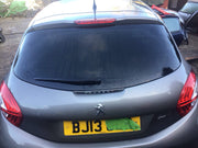 PEUGEOT 208 TAILGATE SPIRIT GREY PAINT CODE KCLD 2013 20184
