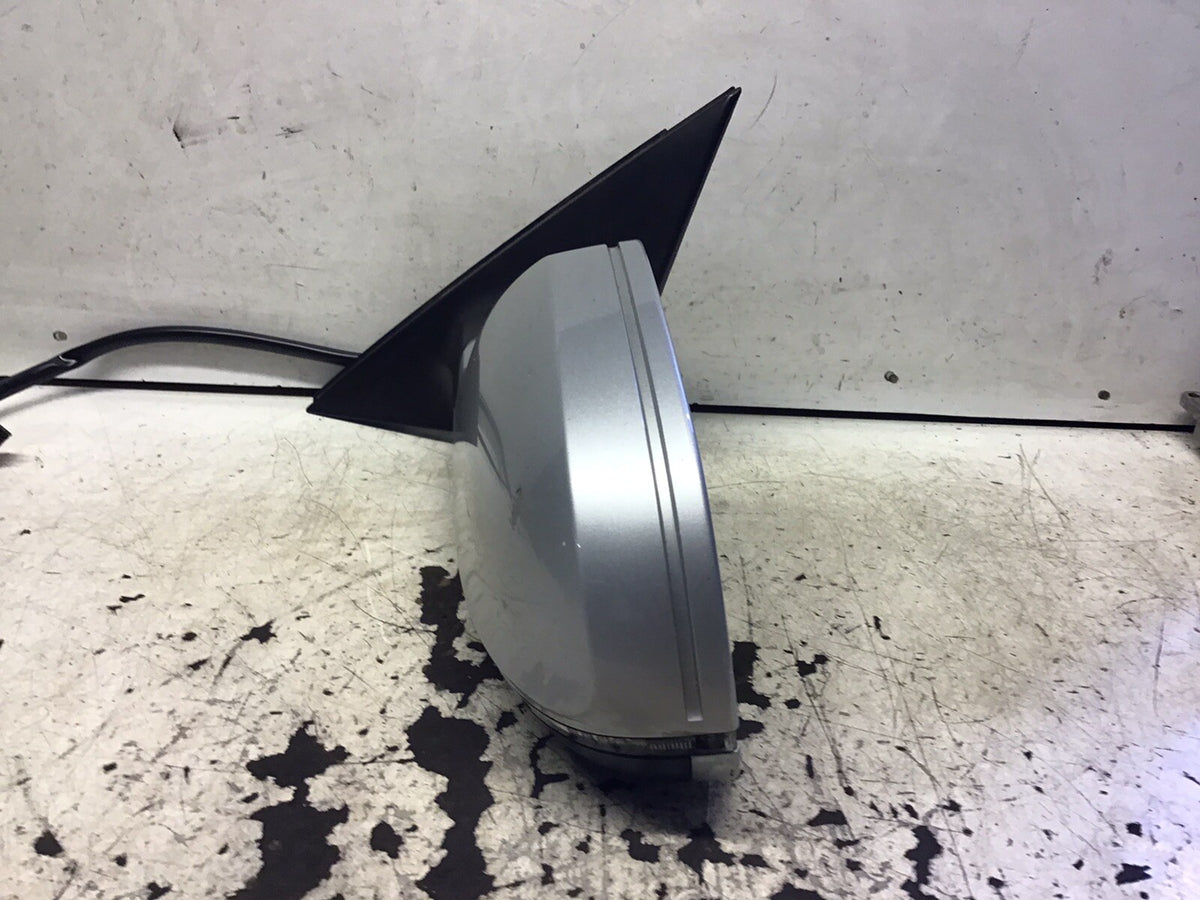 AUDI A4 B8 PASSENGER'S SIDE DOOR MIRROR IN METLLIC ICE SILVER LX7W 2008 20128