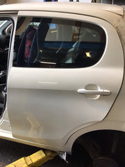 PEUGEOT 108 PASSENGER SIDE REAR DOOR WHITE KWD 2015 20217