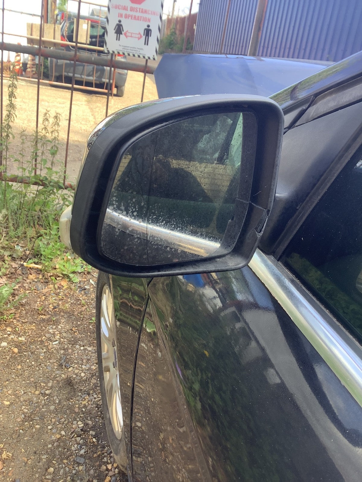 FORD FOCUS MK3 PASSENGER'S SIDE N/S DOOR MIRROR PANTHER BLACK METALLIC 2011 20184