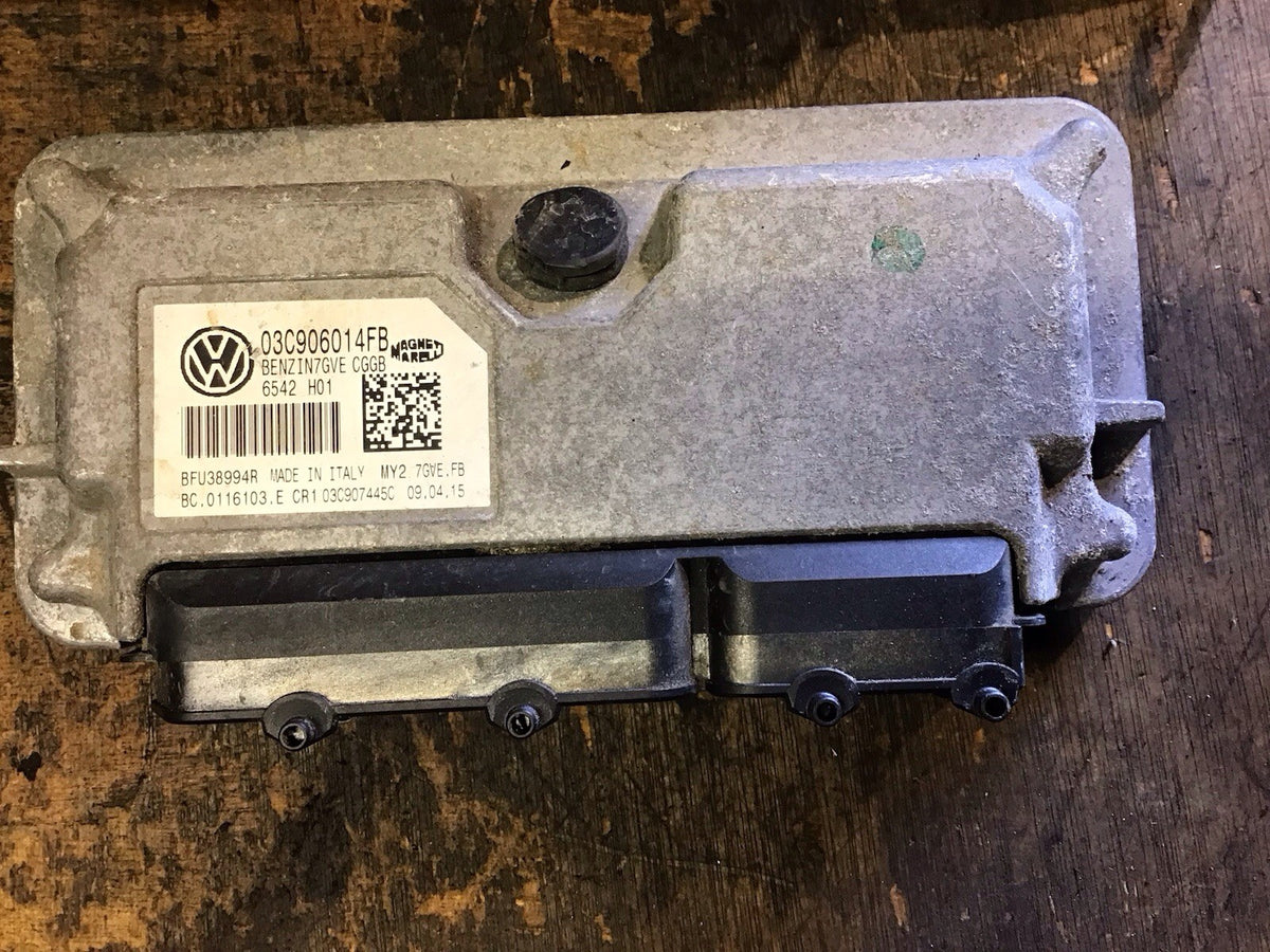 SEAT IBIZA 6J 1.4 PETROL ECU KIT 03C906014FB CGGB 2012 20177