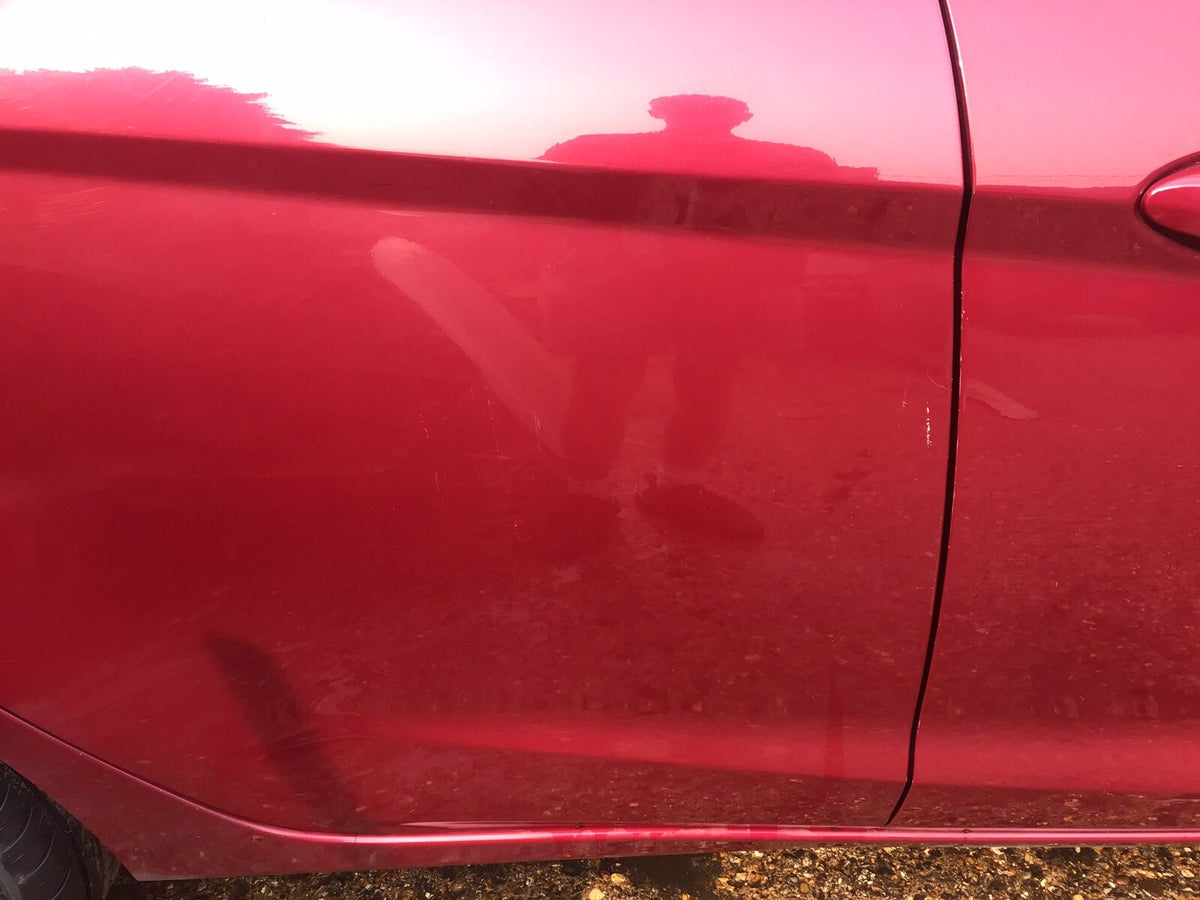 FORD FIESTA MK7 DRIVER'S SIDE O/S REAR DOOR M9 HOT MAGENTA 2008 20179