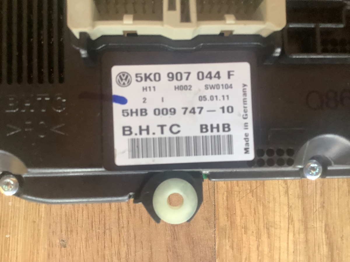 VOLKSWAGEN SHARAN MK2 CONTROL UNIT CLIMATE CONTROL 5K0953569B 2010 20235