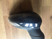 FORD FIESTA MK7 DRIVER'S  SIDE O/S DOOR MIRROR PANTHER BLACK METALLIC 2009 20124