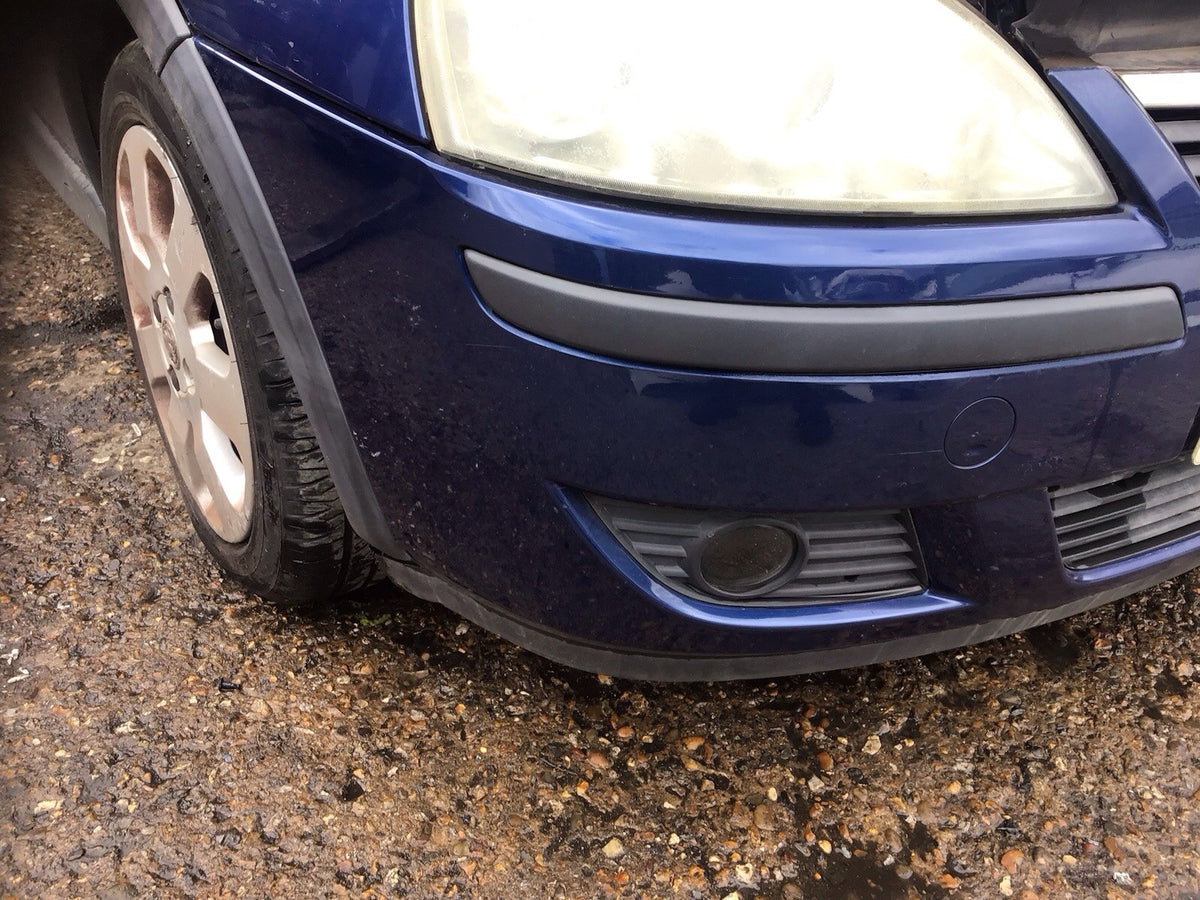 CORSA C FRONT BUMPER ULTRABLAU METALLIC Z21B  2001 20065