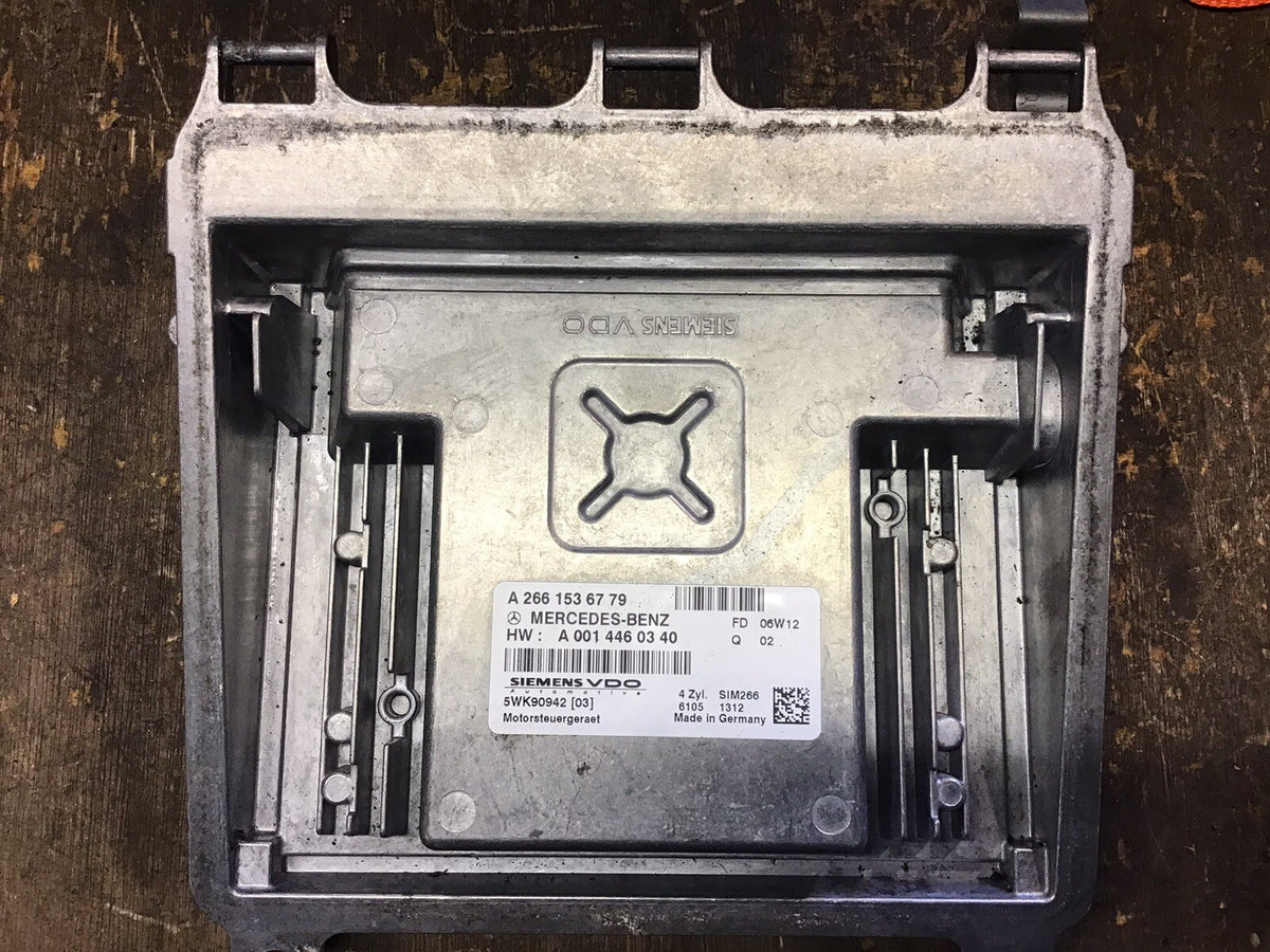 MERCEDES A CLASS W169 1.5 PETROL ENGINE CONTROL UNIT ECU A2661536779 2005 20120