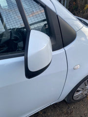VAUHALL AGILA DRIVER'S SIDE O/S DOOR MIRROR SUGAR WHITE PAINT CODE GHK 2008 20145