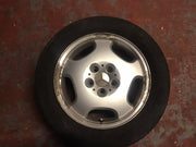 MERCEDES E CLASS W210 ALLOY WHEEL 16'' TYRE 215X55X16 2104010402 1995 20028