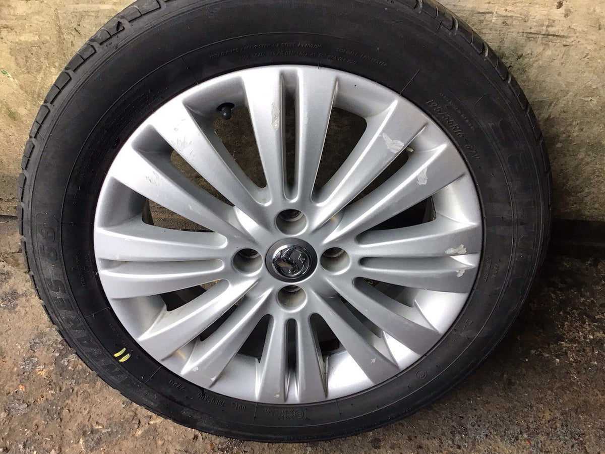 VAUXHALL CORSA D ALLOY WHEEL 16'' 195X55X16 0P058 2006 20142