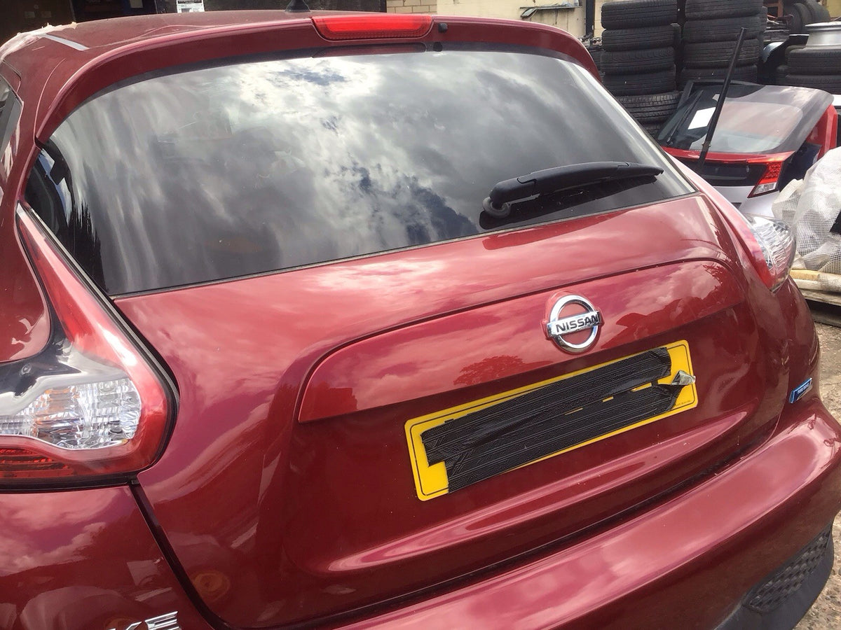 NISSAN JUKE TAILGATE MAGNETIC RED PAINT CODE NAJ 2014 20184