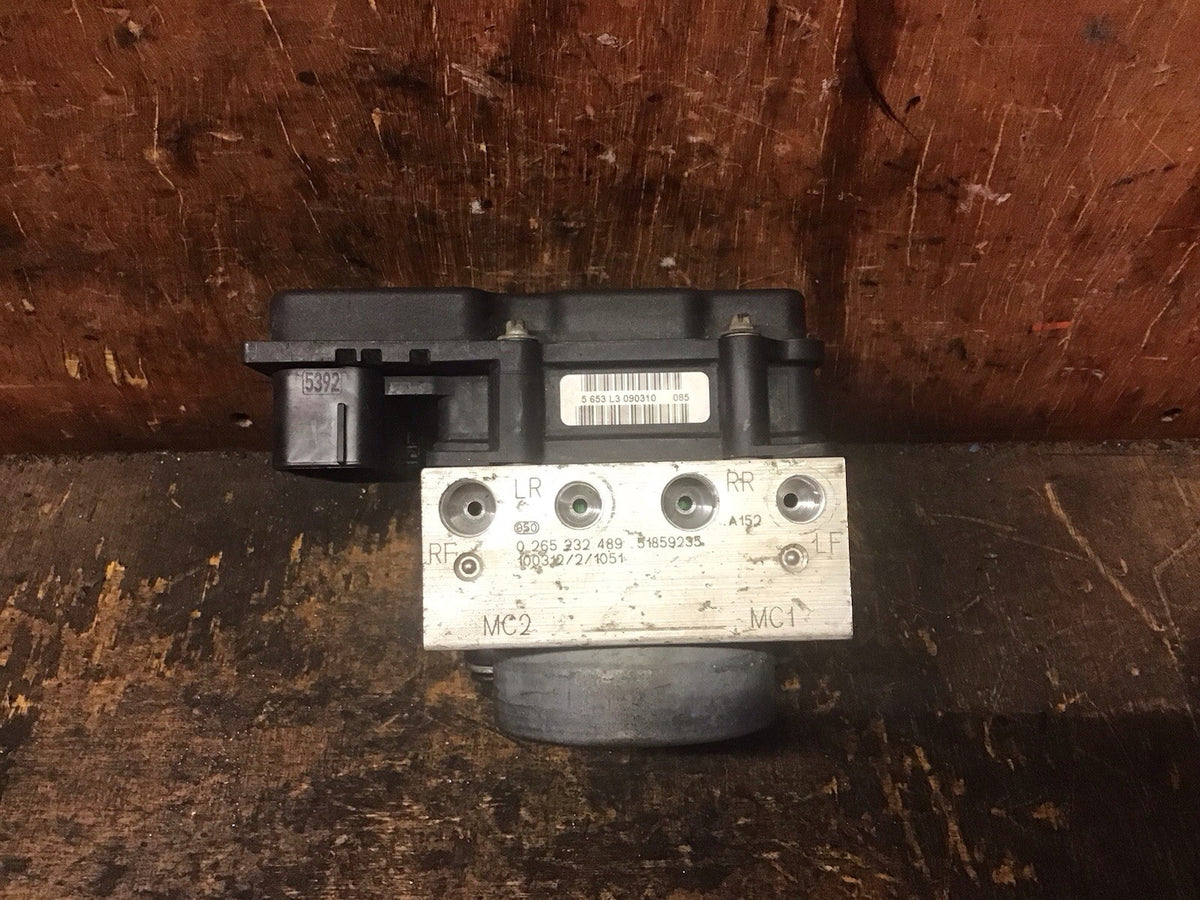 FIAT 500 ABS PUMP MODULE 0265232489 51859235 2008 20167