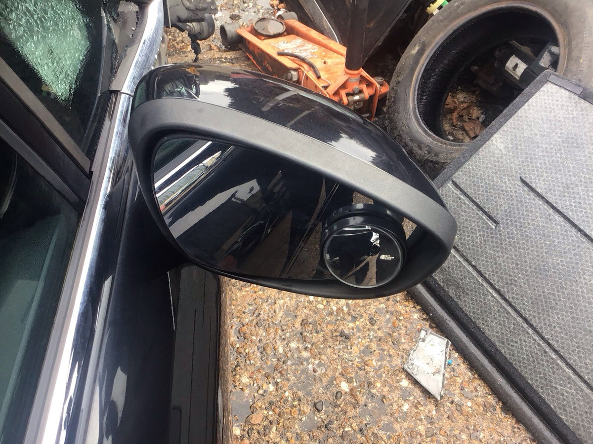 FORD FIESTA MK7 DRIVER'S  SIDE O/S DOOR MIRROR PANTHER BLACK METALLIC 2009 20123