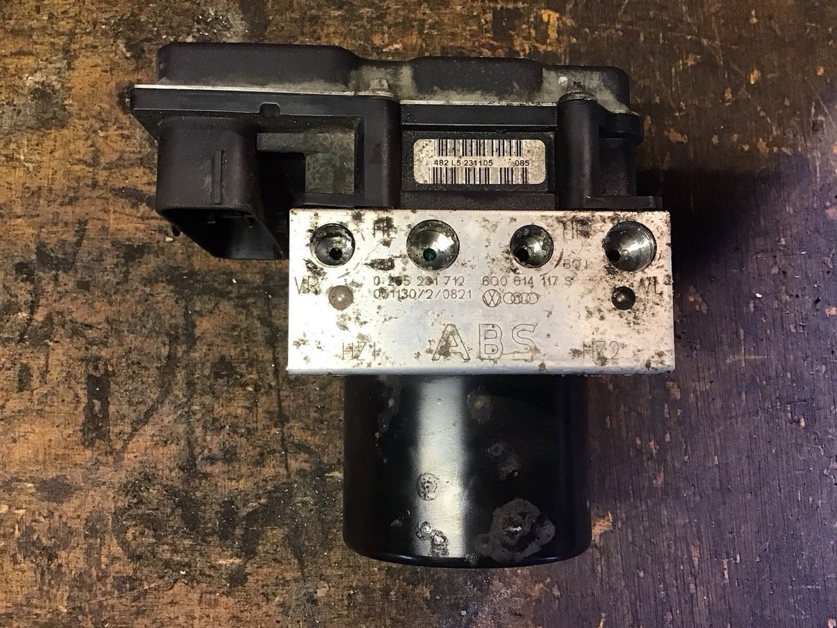 VOLKSWAGEN POLO 9N3 ABS PUMP MODULE 0265231712 6Q0614117S 2005 20089