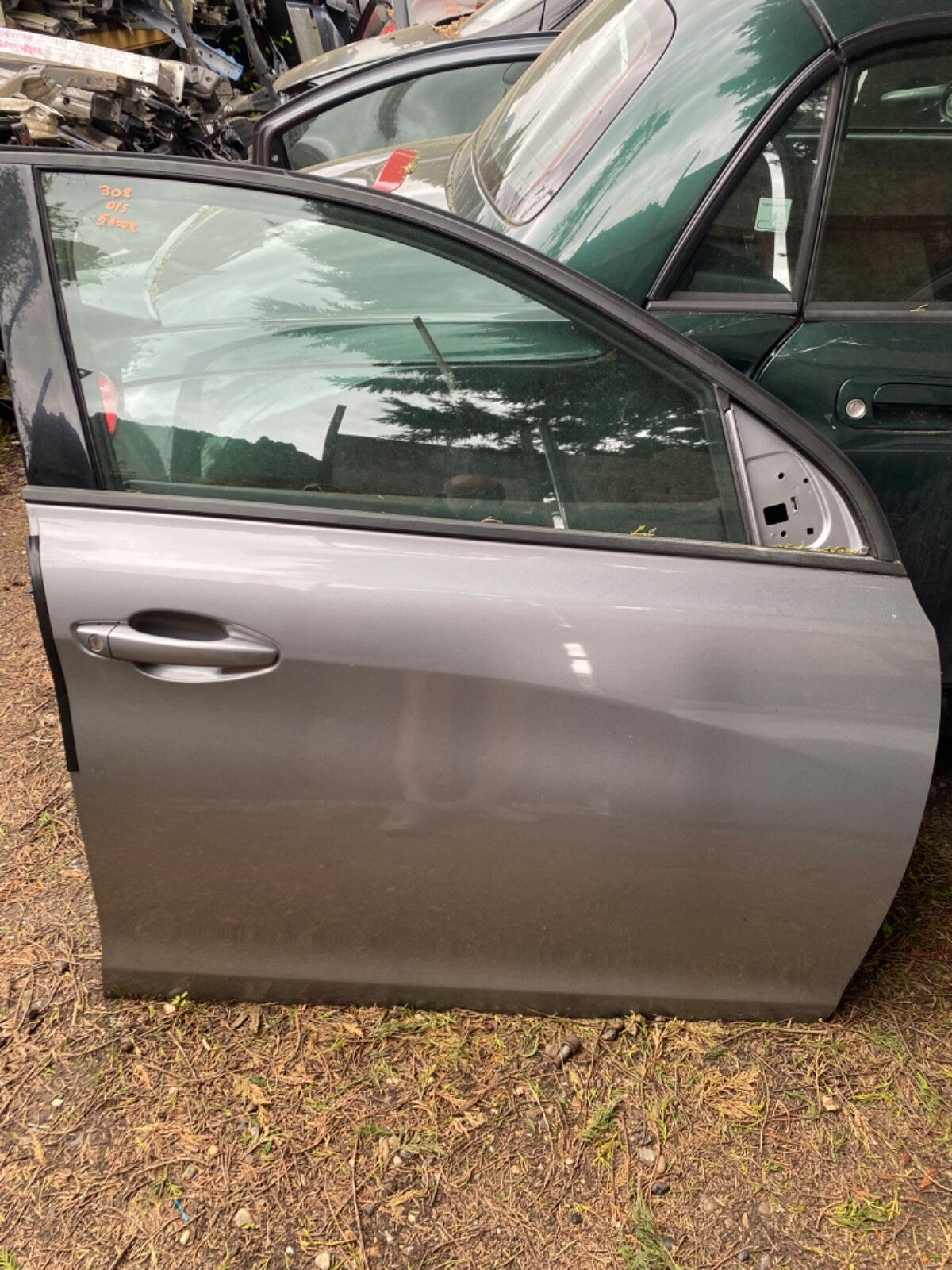 PEUGEOT 308 ESTATE MK2 DRIVER'S SIDE O/S FRONT DOOR ARTENSE GREY KCA 2014 20212