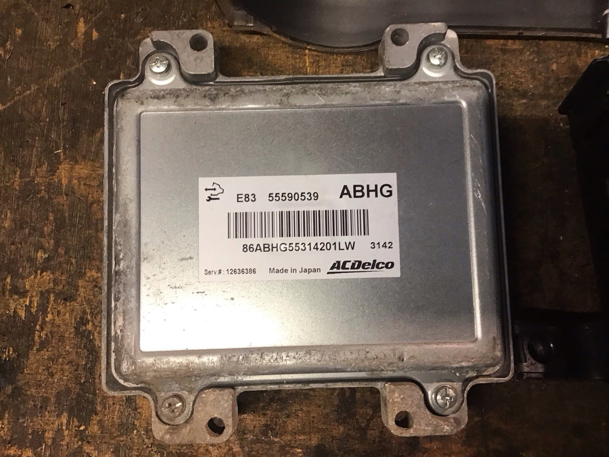 VAUXHALL CORSA D 1.2 PETROL ECU KIT 55590539  ABHG A12XER 2010 20149