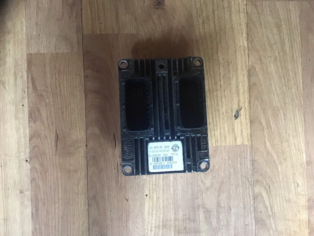 FIAT 500 1.2 PETROL ECU KIT 51903153 2008 20155