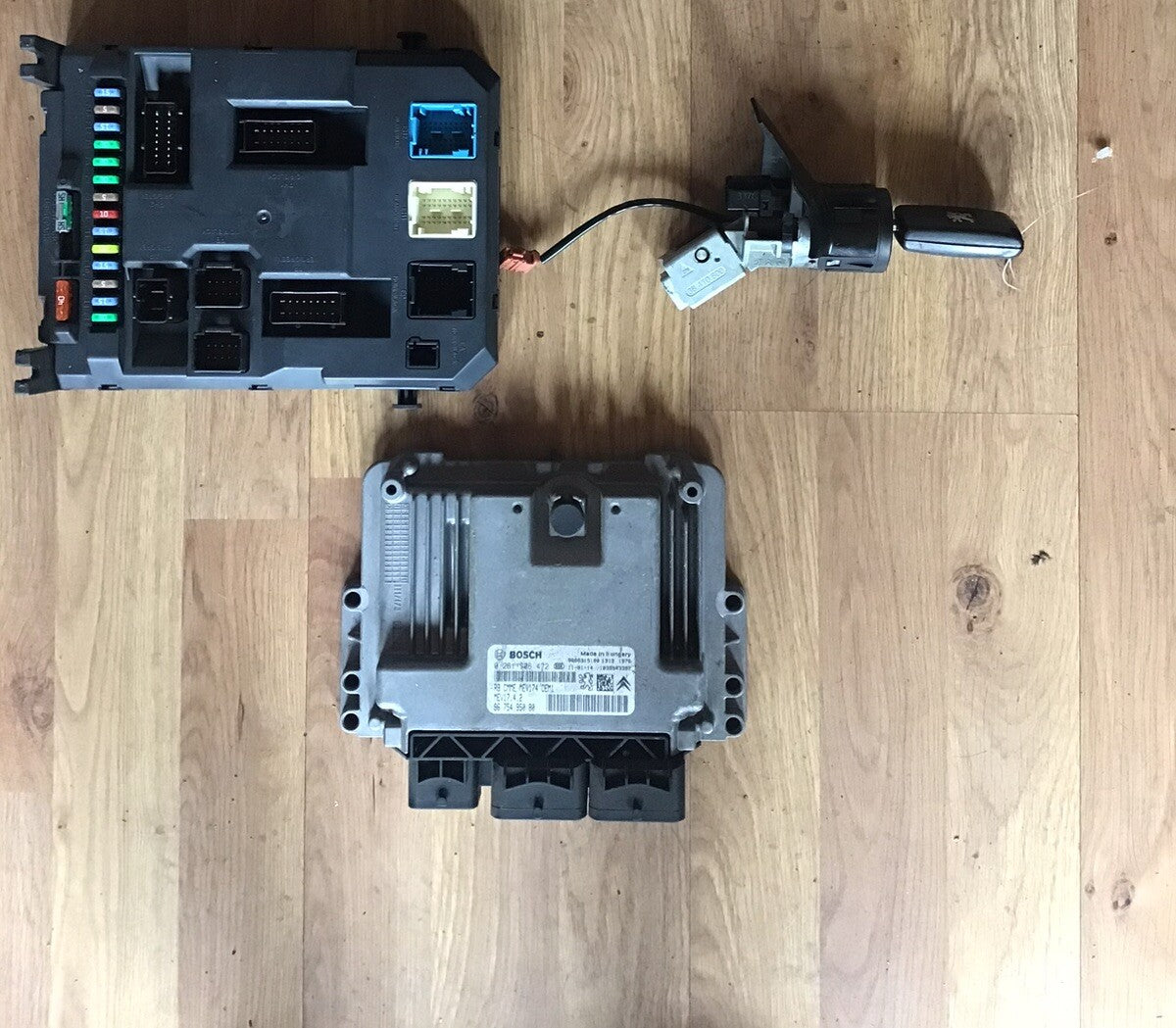 PEUGEOT 207 1.6 PETROL ECU KIT 0261S06472 9675495080 2006 20100