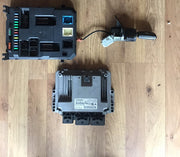 PEUGEOT 207 1.6 PETROL ECU KIT 0261S06472 9675495080 2006 20100
