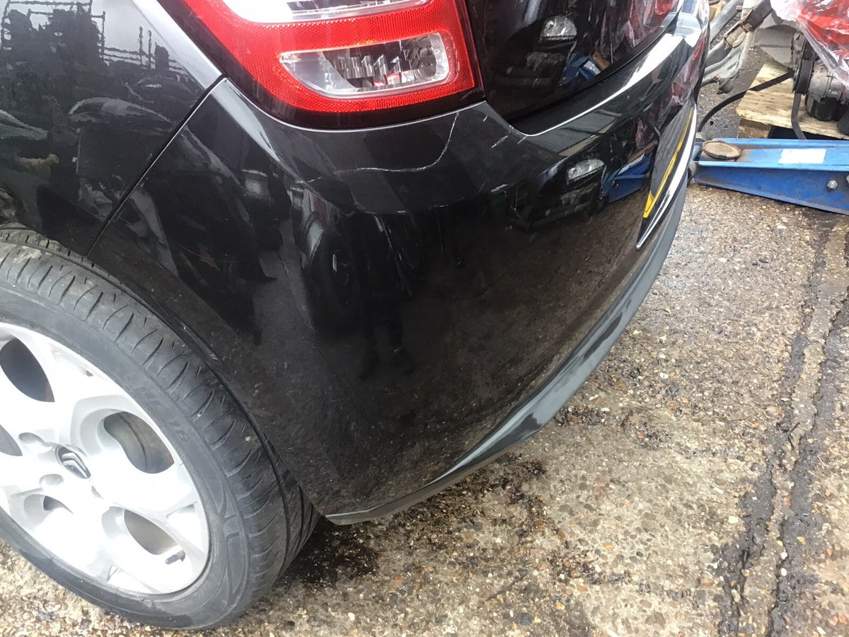CITROEN C3 REAR BUMPER IN NOIR OBSIDIAN CODE EXLD 2009 20163