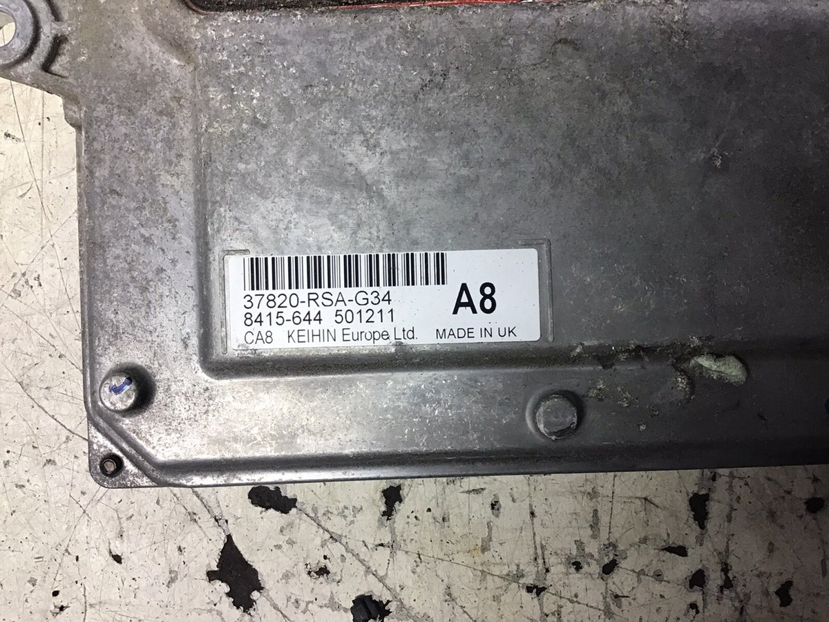 HONDA CIVIC MK8 1.8 ENGINE CONTROL UNIT ECU 37820 RSA G34 A8 2006 20111