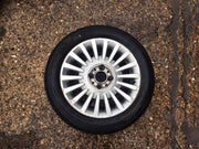 FIAT 500 ALLOY WHEEL 15" 51845435 WITH TYRE 185X55X15 2008 20211