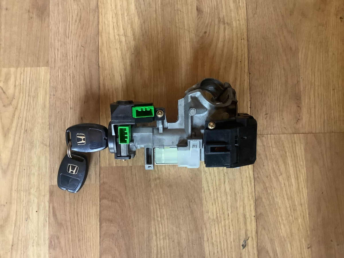HONDA ACCORD MK7 2.2 DIESEL IGNITION BARREL LOCK AND KEY 25001031905A 2003 20084