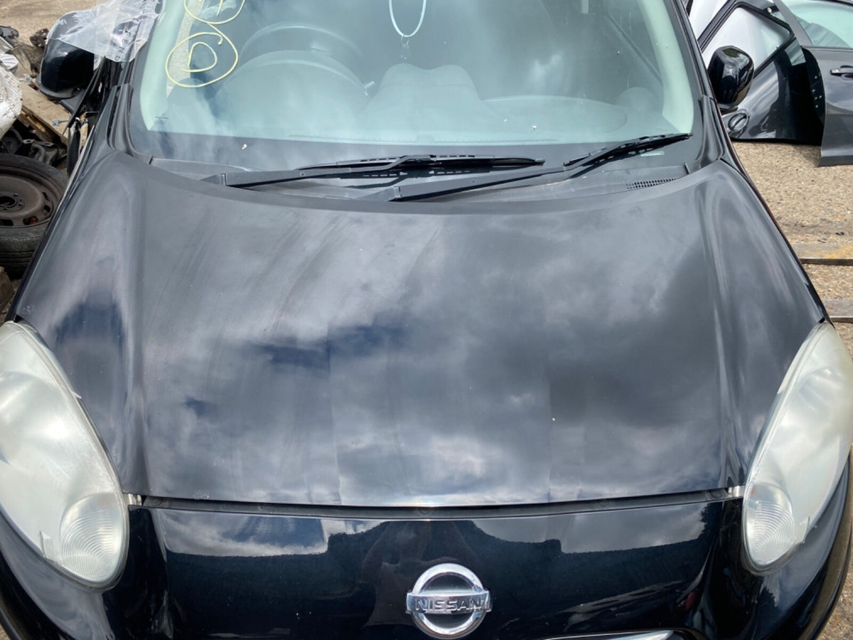 NISSAN MICRA K13  BONNET BLACK  PAINT CODE KH3 2010-201710