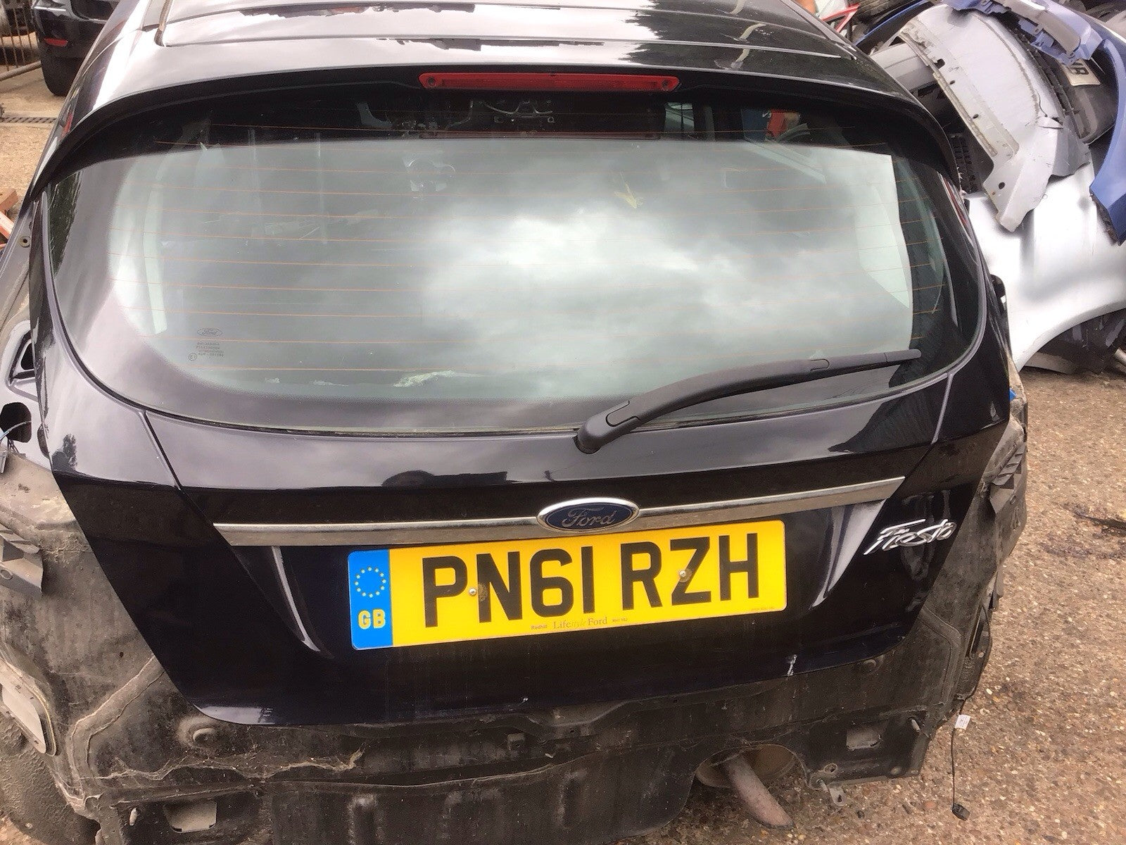 FORD FIESTA MK7 TAILGATE IN PANTHER BLACK 2008 20170