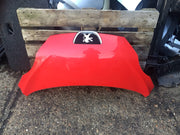 PEUGEOT 107 BONNET IN SCARLET RED PAINT CODE KJH 2005 20122