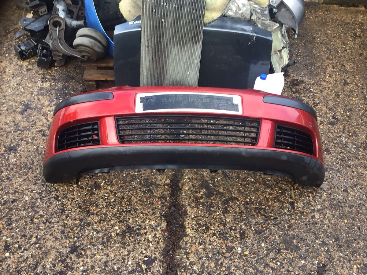 VOLKSWAGEN GOLF MK5 FRONT BUMPER METALLIC RED SPICE LA3W 2004 20088