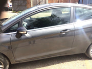 FORD FIESTA MK7 PASSENGERS SIDE N/S FRONT DOOR MAGNETIC GREY J7 3 DOOR 2008 20178